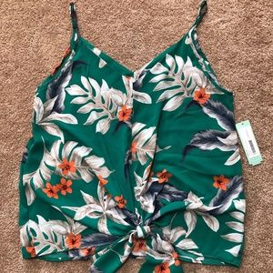 West Kei Collton Tie Front Cami